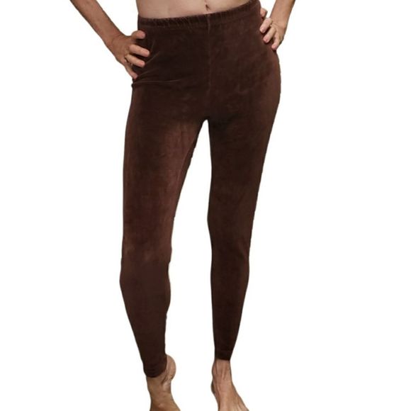 Moda International Pants - SOLD Vintage MODA Velvet Pants, Brown, High Waisted, S / XS